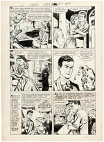 FIRST LOVE ILLUSTRATED #33 COMIC BOOK STORY ORIGINAL ART BY TOM HICKEY.