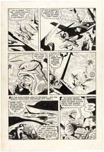 JET FIGHTERS #7 COMICS BOOK STORY PAGE ART BY ROSS ANDRU.