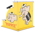KROGER'S GROCERY STORE TOP VALUE STAMPS "TOPPIE" THE ELEPHANT TOY CASH REGISTER.