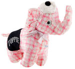 KROGER'S GROCERY STORE TOP VALUE STAMPS "TOPPIE" THE ELEPHANT STUFFED ANIMAL & CATALOG.