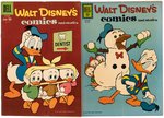 WALT DISNEY'S COMICS AND STORIES LOT OF 39 COMIC BOOK ISSUES.