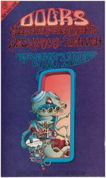 FAMILY DOG CONCERT POSTER FD-D18 FEATURING THE DOORS.