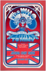 THE WHO - TOMMY 1969 ARTIST-SIGNED BILL GRAHAM CONCERT POSTER FME-10.