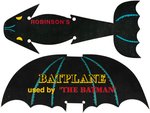 "THE BATMAN BATPLANE" VERY RARE PREMIUM FROM 1943.