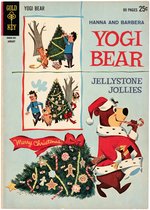 YOGI BEAR - JELLYSTONE JOLLIES #10 GOLD KEY COMIC BOOK COVER ORIGINAL ART.