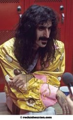 FRANK ZAPPA PERSONALLY OWNED AND WORN JACKET, VEST & PANTS.