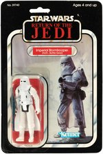 "STAR WARS: RETURN OF THE JEDI" IMPERIAL STORMTROOPER (HOTH BATTLE GEAR) 77 BACK-A CARD.