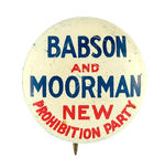 "BABSON & MOORMAN NEW PROHIBITION PARTY."