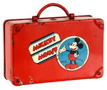 "MICKEY MOUSE" RARE SUITCASE BANK.