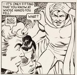 CHARLTON COMICS CAPTAIN ATOM ISSUE #90 COMIC BOOK PAGE ORIGINAL ART BY STEVE DITKO AND JOHN BYRNE.