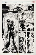 Nth MAN: THE ULTIMATE NINJA #8 COMIC BOOK PAGE ORIGINAL ART BY DALE KEOWN.