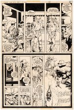 JONAH HEX VOL. 1 #11 COMIC BOOK PAGE ORIGINAL ART BY RICH BUCKLER.