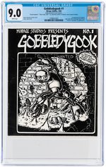 GOBBLEDYGOOK #1 1984 CGC 9.0 VF/NM SIGNED & SKETCHED BY KEVIN EASTMAN & PETER LAIRD (FIRST FUGITOID).