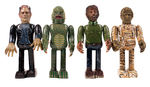 “UNIVERSAL MONSTERS” BOXED WIND-UP SET.