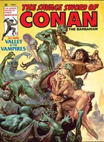 SAVAGE SWORD OF CONAN #38 COMIC MAGAZINE PAGE ORIGINAL ART BY JOHN BUSCEMA.