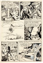 AFRICA #1 COMPLETE CAVE GIRL COMIC STORY ORIGINAL ART BY BOB POWELL.