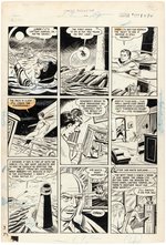 MASTER COMICS #124 COMIC BOOK PAGE ORIGINAL ART BY BILL WARD.