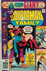 SUPERMAN FAMILY #177 COMIC BOOK TITLE PAGE ORIGINAL ART BY KURT SCHAFFENBERGER.