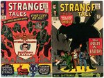 STRANGE TALES (DOCTOR STRANGE AND NICK FURY) SILVER AGE COMIC LOT OF 28 ISSUES.