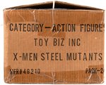 TOY BIZ X-MEN STEEL MUTANTS SERIES 1 CASE OF 24.