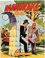 MANDRAKE #4 SPANISH COMIC BOOK COVER ORIGINAL ART BY LÓPEZ ESPÍ.
