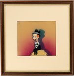 SILLY SYMPHONIES - MOTHER GOOSE GOES HOLLYWOOD FRAMED COURVOISIER PRODUCTION CEL WITH REPAINTED BACKGROUND.