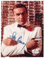 SEAN CONNERY SIGNED JAMES BOND PHOTO.