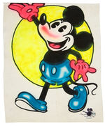 MICKEY MOUSE HAND COLORED IRON-ON BY ARTIST STANLEY MOUSE.