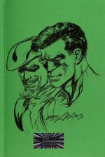 THE GREEN LANTERN - GREEN ARROW: THE COLLECTION HARDCOVER BOOK WITH NEAL ADAMS ORIGINAL ART SKETCH & SIGNATURES.