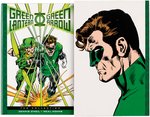 THE GREEN LANTERN - GREEN ARROW: THE COLLECTION HARDCOVER BOOK WITH NEAL ADAMS ORIGINAL ART SKETCH & SIGNATURES.