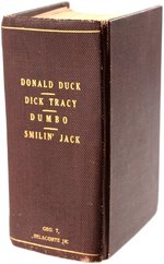1944 FAST-ACTION BOOKS BOUND VOLUME WITH DONALD DUCK, DICK TRACY, DUMBO & SMILIN' JACK.