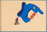 THE BEATLES - YELLOW SUBMARINE RINGO STARR & THE DREADFUL FLYING GLOVE ANIMATION CEL DISPLAY.
