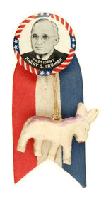 "FOR PRESIDENT HARRY S. TRUMAN" WITH ATTACHMENTS.