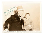 W.C. FIELDS 1934 SIGNED MOVIE PUBLICITY PHOTO.