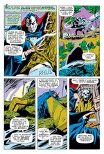 THE TOMB OF DRACULA #16 COMIC BOOK PAGE ORIGINAL ART BY GENE COLAN.