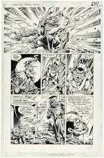 FORGOTTEN REALMS ANNUAL #1 COMIC BOOK PAGE ORIGINAL ART BY TOM LYLE.
