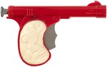 SUPERMAN BOXED SPANISH TOY GUN (RED VARIETY).