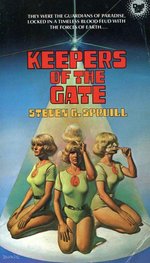 BORIS VALLEJO KEEPERS OF THE GATE 1978 PAPERBACK COVER ORIGINAL ART.