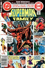 SUPERMAN FAMILY #208 COMIC BOOK PAGE ORIGINAL ART BY KURT SCHAFFENBERGER.