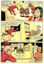SUPERMAN FAMILY #208 COMIC BOOK PAGE ORIGINAL ART BY KURT SCHAFFENBERGER.