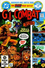 G.I. COMBAT #251 COMIC BOOK PAGE ORIGINAL ART BY SAM GLANZMAN (HAUNTED TANK).