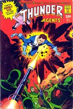 T.H.U.N.D.E.R. AGENTS #16 COMIC BOOK PAGE ORIGINAL ART BY GIL KANE.
