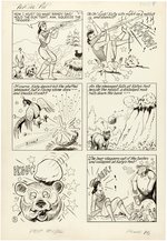 PEP COMICS #136 KATY KEENE SIX PAGE COMPLETE STORY ORIGINAL ART BY BILL WOGGON.