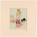 SILLY SYMPHONIES - MOTHER GOOSE GOES HOLLYWOOD STAN LAUREL COURVOISIER PRODUCTION CEL.