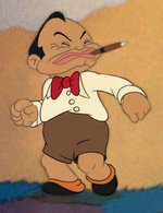 SILLY SYMPHONIES - MOTHER GOOSE GOES HOLLYWOOD TRIMMED EDWARD G. ROBINSON COURVOISIER PRODUCTION CEL.