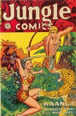 JUNGLE COMICS #141 COMIC BOOK PAGE ORIGINAL ART BY RALPH MAYO.