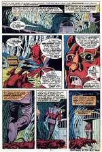 AMAZING ADVENTURES #24 COMIC BOOK PAGE ORIGINAL ART BY HERB TRIMPE.