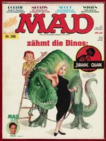 MAD MAGAZINE #286 COVER ORIGINAL ART (GERMAN EDITION) APRIL 1993.