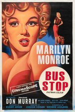 MARILYN MONROE - BUS STOP MOVIE POSTER RECREATION ORIGINAL ART.