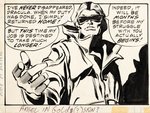 THE TOMB OF DRACULA #52 COMIC BOOK PAGE ORIGINAL ART BY GENE COLAN (FIRST FULL APPEARANCE OF THE GOLDEN ANGEL).